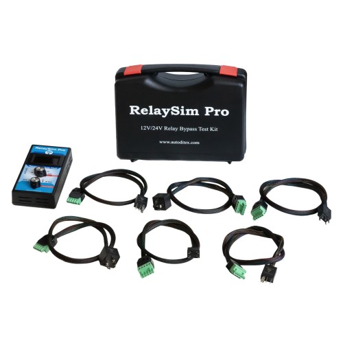 Ditex RelaySim Pro, 12V/24V Relay Bypass Test Kit